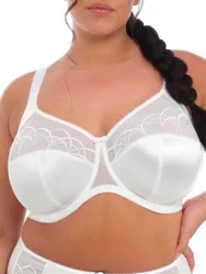 Womens Cate Bra Side Support Full Cup Underwired - White - Size 44hh