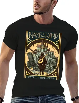 The Name Of The Wind Kvothe Art T-Shirt t shirts for man pack white man t shirts cotton funny t shirts cotton T-shirt - Aliexpress - FashionsVida