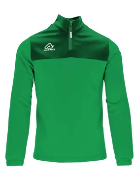Sweatshirt 1/2 zip Harpaston - Vert - unisex - Size: L - Acerbis - FashionsVida
