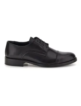 Scarpe stringate testa di moro in vera pelle Made in Italy 7705 41 - Pittarello - FashionsVida