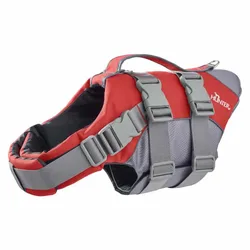 Moss Swimming Pet Life Jacket Red / Grey XL unisex