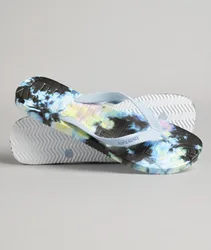 Superdry Herren Code Flip-flops mit Batikdesign Bunt - Größe: S