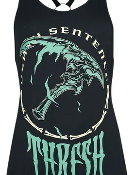 Gaming Top - Thresh - S bis XXL - für Damen - Größe XL - schwarz - EMP exklusives Merchandise! - Frauen - female - League Of Legends - FashionsVida