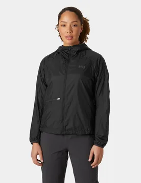 Women's Rapide Insulator Windbreaker Jacket Black XL - Black - Female - Helly Hansen - FashionsVida