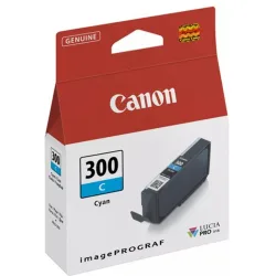 Cartucho de tinta PFI-300 C cian (4194C001)