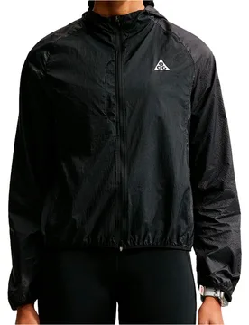 Acg uv aireez CHAQUETA TRAIL RUNNING MUJER Negro (XS) - Nike - FashionsVida
