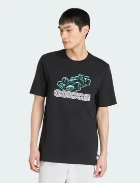 T-SHIRT MOTORSPORT GRAPHIC XL Black - Adidas - FashionsVida