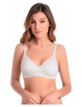 Soutien-gorge Basic Micro Support White 100 - Playtex - FashionsVida