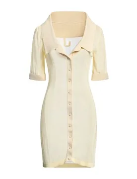 Minivestido Mujer Amarillo pastel 36,38,40 Mujer - Jacquemus - FashionsVida