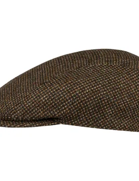 Crester Wool Cashmere Ivy Cap by - dark brown - Size: XXL (62-63 cm) - Lierys - FashionsVida