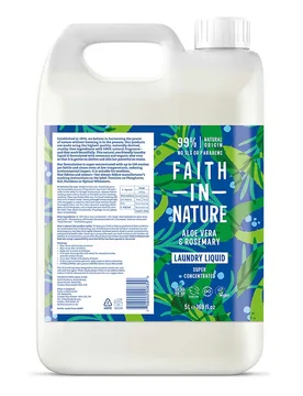 Non-Bio Super Concentrated Laundry Liquid - 5L - Faith in Nature - FashionsVida