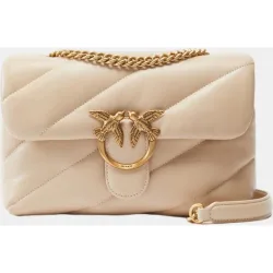 Bolso mediano bandolera Love Bag Puff Maxi Quilt