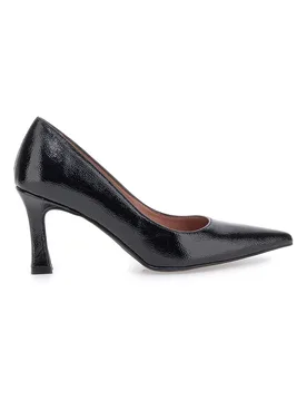 Décolleté nere con punta sfilata e tacco a rocchetto 3476 37 - PITTARELLO GLAM - FashionsVida