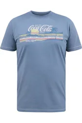 D555 Norfolk Beach Scene Mens Coca Cola T-Shirt