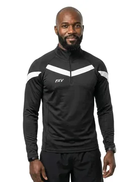 Sweat à Demi-zip Victory Black White M - Force Xv - FashionsVida