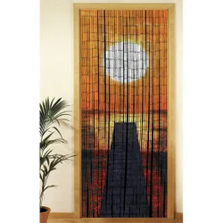 Bambusvorhang Sonnenuntergang, 90 x 200 cm