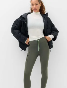Go Discover Stormwear™ Walking Leggings Dark Olive female - Goodmove - FashionsVida