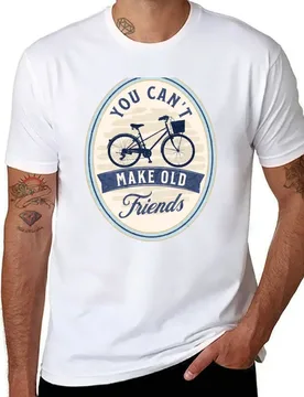 You can't make old friends bikes T-Shirt anime t shirts oversize t shirts for man pack white T-Shirt - Aliexpress - FashionsVida