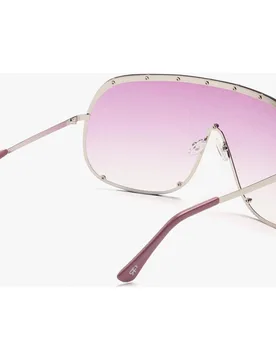 Gafas de sol de mujer con protección uv y forma aviador en liso - Parfois - FashionsVida