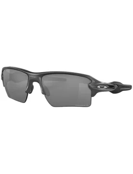 Polarisierte Sonnenbrillen Flak 2.0 XL Steel Prizm Black Polarized schwarz - Oakley - FashionsVida