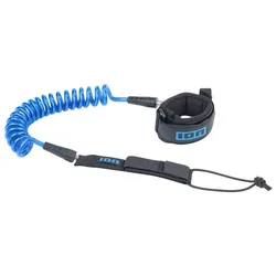 Leash De Surf Wing Core Coiled Wrist 7 Mm Blue 5.5´ unisex