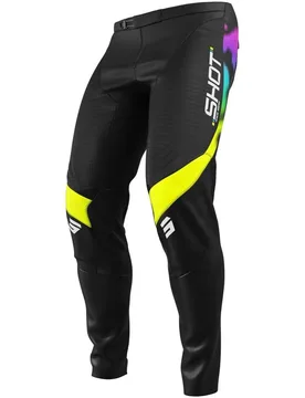 Pantaloni Moto Cross Enduro CONTACT NITRO Nero taglia 34 - Shot - FashionsVida