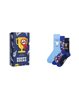 Herren Socken DAD SOCKS 3er Pkg light blue blau Herren - Happy socks - FashionsVida