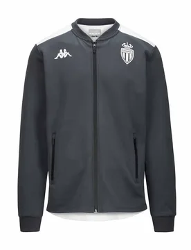 Trainingsjacke AS Monaco Atrisy 2024/25 - Gris - male - Size: 3XL - Kappa - FashionsVida