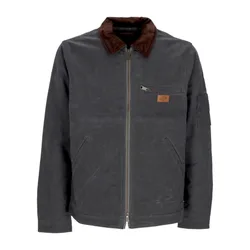 Giubbotto Uomo Lucas Waxed Jacket Charcoal Grey