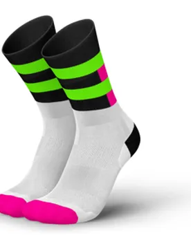 Ultralight Spirals Unisex Laufsocken Black Green Gr. 35-38 - INCYLENCE - FashionsVida