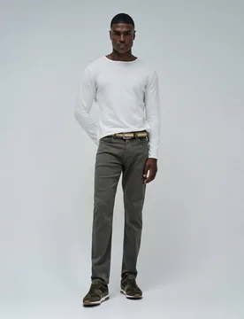 Pantalones de hombre cinco bolsillos slim fit s-activ - Salsa Jeans - FashionsVida