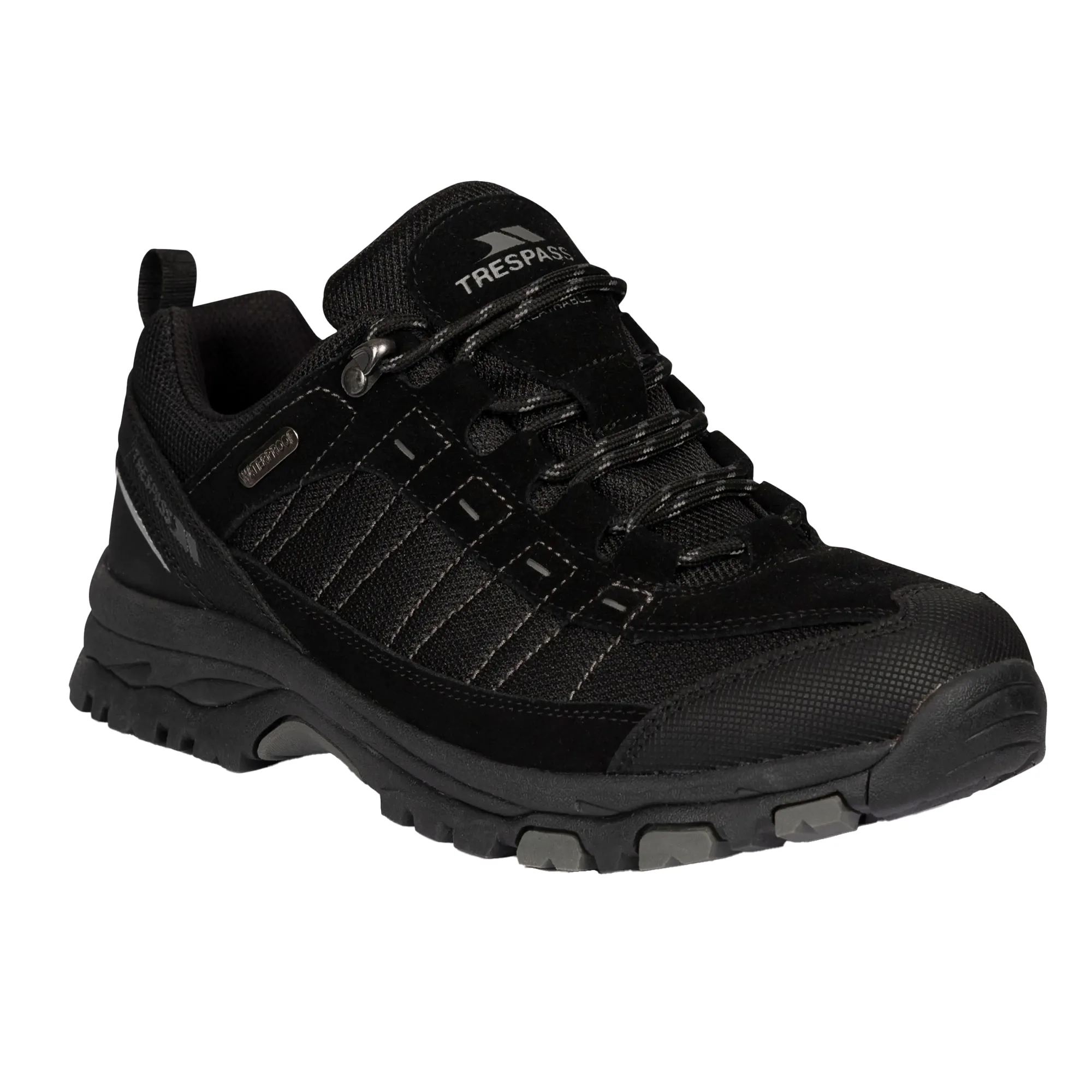 Mens Scarp Technical Trainers (Black) - Size Uk 9 - Trespass - FashionsVida