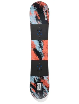 Snowboard Grom Camber 2026 aus Wolle Kindergröße 130 cm Rot - Burton - FashionsVida