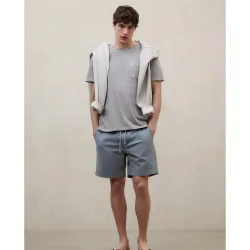 Camiseta de hombre de manga corta con bolsillo