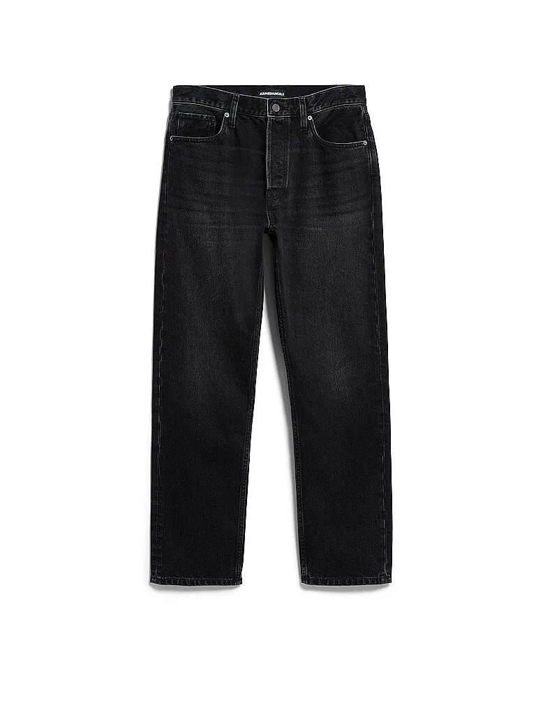 Jeans Straight Fit MAADOX gris 34/L32 - Armedangels - FashionsVida