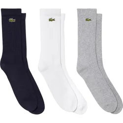 Socken, silber/weiß/navy 43_46
