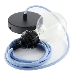 Cables Lampe Suspendue Pendel Pour Abat-jour Rc53 1 M Ocean / Black One Size