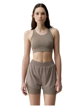 Top De Sport Bikila Taupe S - Born Living Yoga - FashionsVida