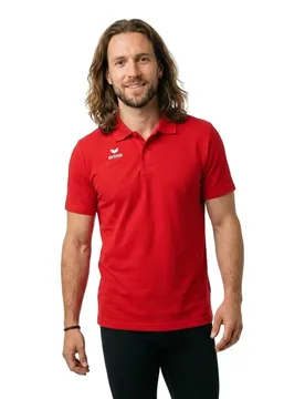 Polo à Manches Courtes Team Sport Red M - Erima - FashionsVida