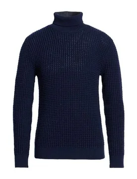 Cuello alto Hombre Azul marino L,M Hombre - Eleventy - FashionsVida