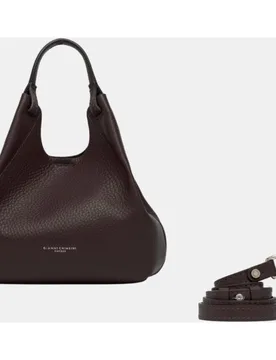 Bolso de hombro mediano en piel incluye correa y pochette modelo DUA - Gianni Chiarini - FashionsVida