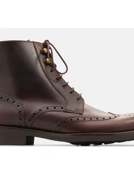 Botines de hombre piel pv chelsea - Lottusse - FashionsVida
