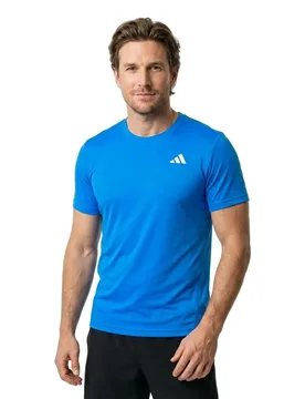 Club Climacool Short Sleeve T-shirt Glory Blue S - Adidas - FashionsVida