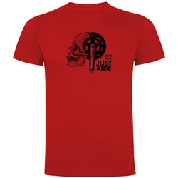 Maglietta A Maniche Corte Just Ride Red