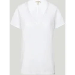 Rag & Bone - Camiseta de algodón con cuello en V