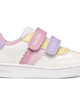 Scarpe Senza Lacci Eclyper A Optic White / Nude EU 20 - Geox - FashionsVida