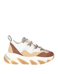 Sneakers Mujer Camel 36 Mujer