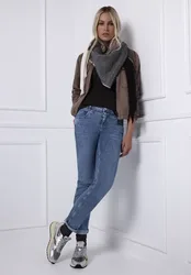 Jeans im Casual Fit female Blau