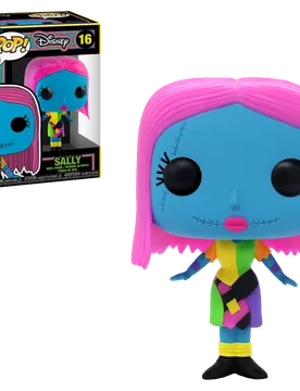 POP! Disney - Nightmare Before Christmas #16 Sally (Black Light) - Funko - FashionsVida