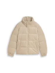 S corduroy puffer jacket female